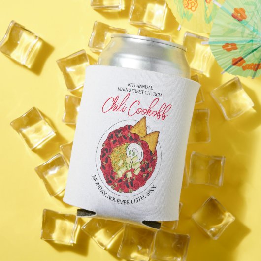 Chili Chili Soup Cookoff Mededinging Super Food Blikjeskoeler (Insitu Zomer)