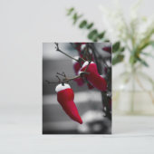 Chili Christmas Kaarten Feestdagenkaart (Staand voorkant)