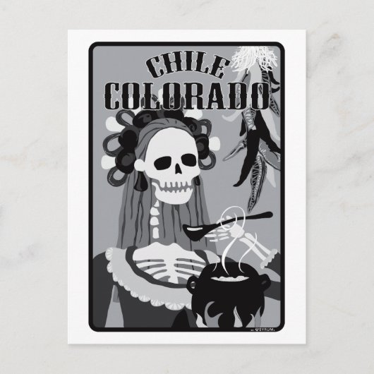 chili colorado briefkaart (Voorkant)