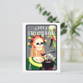 chili colorado cool schema briefkaart (Staand voorkant)