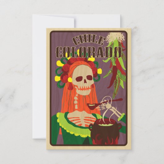 chili colorado kaart (Voorkant)