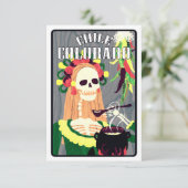 chili colorado ( koel schema ) kaart (Staand voorkant)