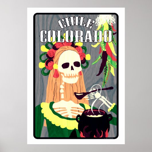 chili colorado ( koel schema ) poster (Voorkant)