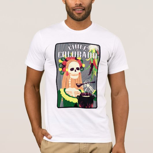 chili colorado ( koel schema ) t-shirt (Voorkant)