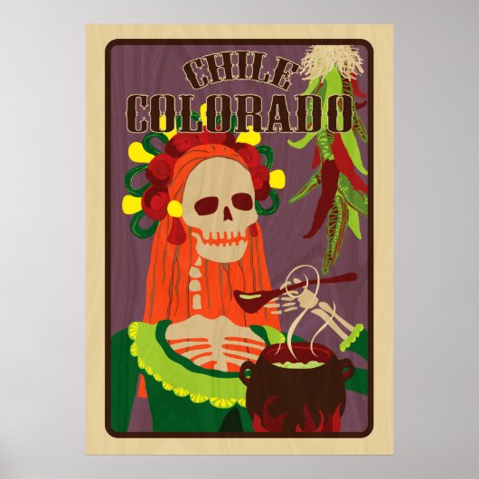chili colorado poster (Voorkant)