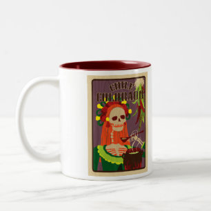 chili colorado tweekleurige koffiemok
