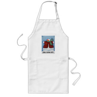 Chili cook off apron lang schort