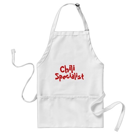 Chili Cook-off Apron Standaard Schort (Voorkant)