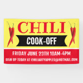 Chili Cook Off Banners (Horizontaal)