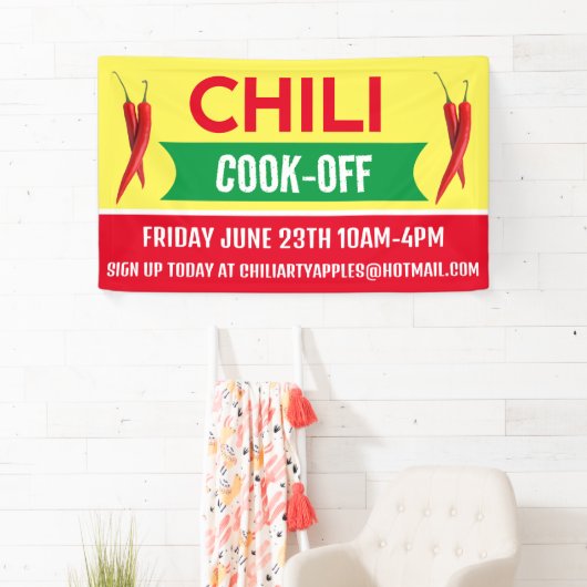 Chili Cook Off Banners (Insitu)