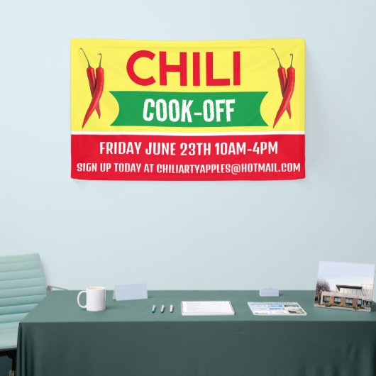 Chili Cook Off Banners (Beurs)