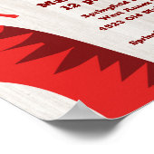 Chili Cook off | BBQ Cookout-wedstrijd Poster (Hoek)