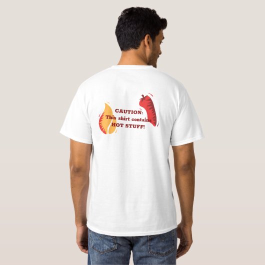 Chili Cook off | BBQ Cookout-wedstrijd T-shirt (Achterkant volledig)