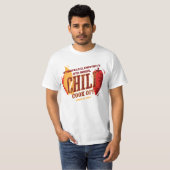 Chili Cook off | BBQ Cookout-wedstrijd T-shirt (Voorkant volledig)