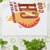 Chili Cook off | BBQ Cookout-wedstrijd Theedoek (Gevouwen)