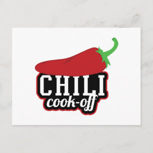 Chili Cook-off Briefkaart
