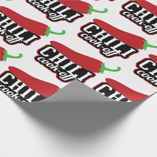 Chili Cook-off Cadeaupapier (Hoek)