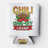 Chili Cook Off Champ Competition Winner Blikjeskoeler (Voorkant)