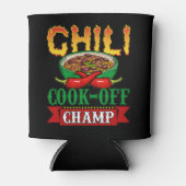 Chili Cook Off Champ Competition Winner Blikjeskoeler (Voorkant)