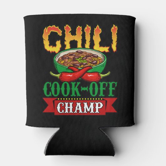 Chili Cook Off Champ Competition Winner Blikjeskoeler (Achterkant)
