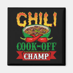 Chili Cook Off Champ Competition Winner Magneet