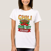 Chili Cook Off Champ Competition Winner T-shirt (Voorkant)