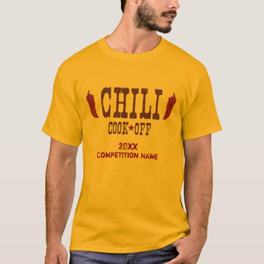 Chili Cook Off Competition T-shirt (Voorkant)