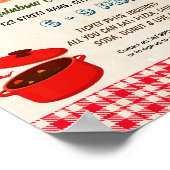 Chili Cook Off Fundraiser sjabloon Poster (Hoek)