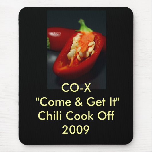Chili Cook off Mousepad Muismat (Voorkant)