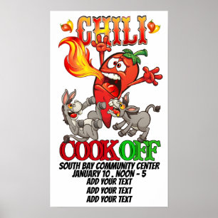 Chili Cook Off Poster