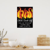 Chili Cook Off Poster - SRF (Keuken)