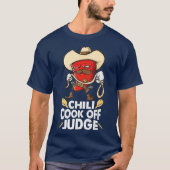 Chili Cook Off rechter Cooking Competition Team T-shirt (Voorkant)