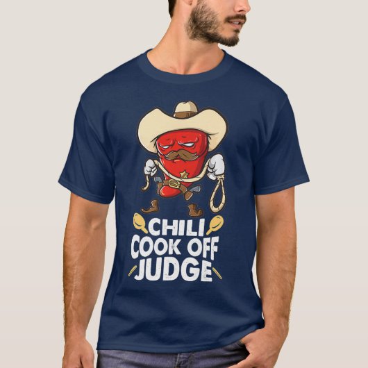 Chili Cook Off rechter Cooking Competition Team T-shirt (Voorkant)