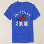 Chili Cook off Squad Chili wedstrijd-teams T-shirt (Design voorkant)