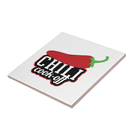 Chili Cook-off Tegeltje (Zijkant)