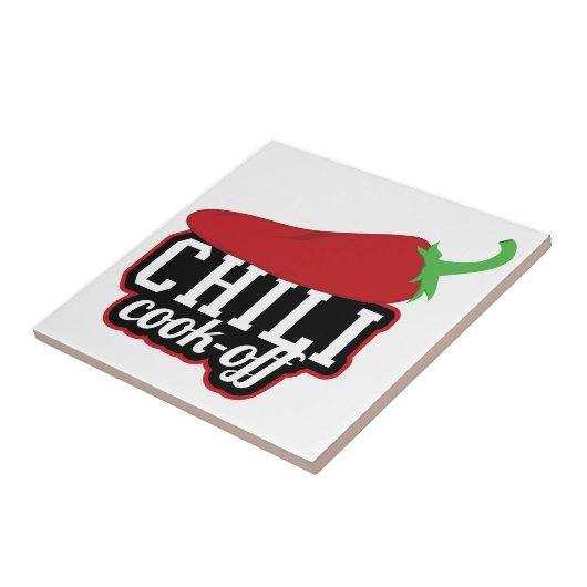 Chili Cook-off Tegeltje (Zijkant)