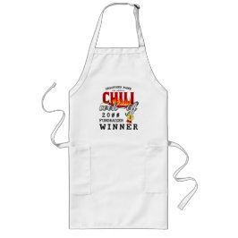 Chili Cookoff Cook voor Fundraiser Community Party Lang Schort