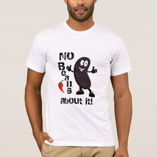 Chili Cookoff geen bonen. T-shirt (Voorkant)