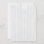 Chili Cookoff Kook van Contest Rustic Family Party Kaart (Achterkant)