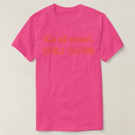 Chili Davis TShirt (Design voorkant)