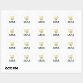 Chili Drink Team Ronde Sticker (Vel)