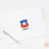 Chili Emblem Ronde Sticker (Envelop)