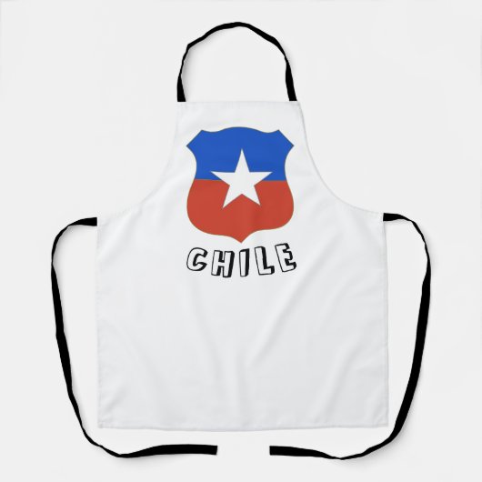 Chili Emblem Schort (Voorkant)