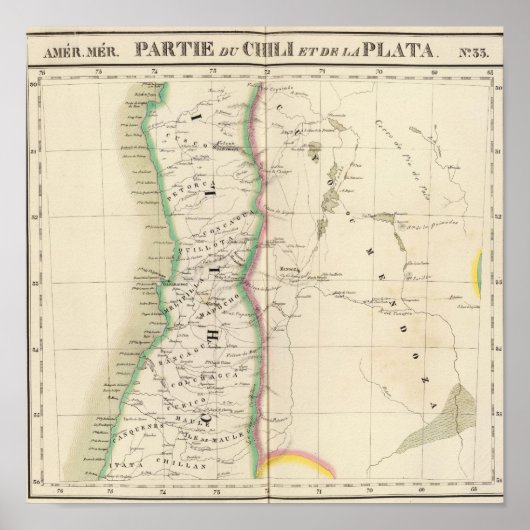 Chili en Argentinië 33 Poster (Voorkant)