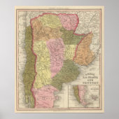 Chili en Argentinië Poster (Voorkant)