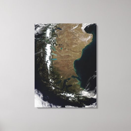 Chili en de Argentijnse Patagonische regio Canvas Afdruk (Voorkant)