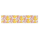 Chili en kronkelaar op een tabeluitvoerder korte tafelloper (Horizontaal)