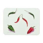 Chili en paprika's 2005 magneet (Horizontaal)