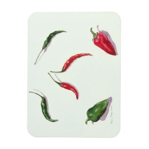 Chili en paprika's 2005 magneet