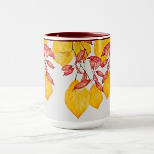 Chili en Turmeric op een Combo Mok (15 oz. ) (Midden)